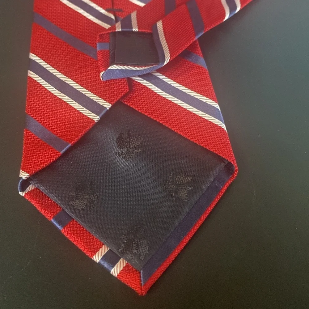 Brooks Brothers Rep Tie Red Navy Stripe